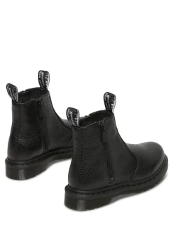 2976 W/Zips Black Milled Nappa