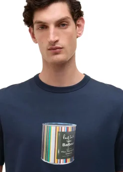 Barbour X Paul Smith Wax Can T-Shirt