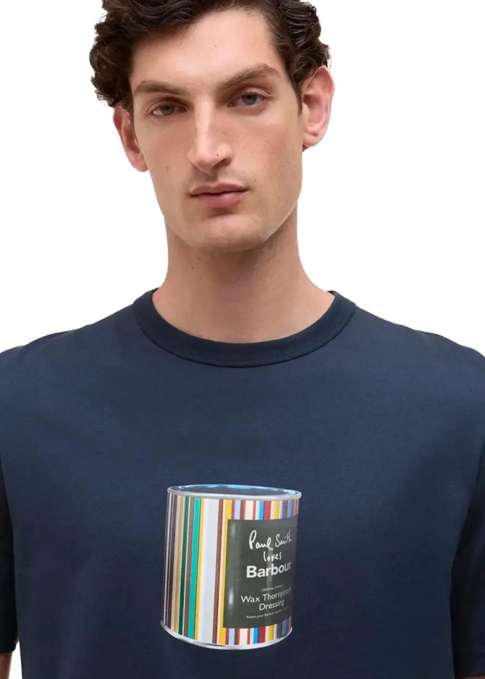 Barbour X Paul Smith Wax Can T-Shirt