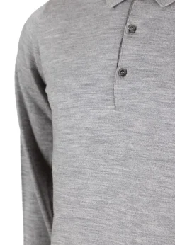 Belper Knitted Polo LS