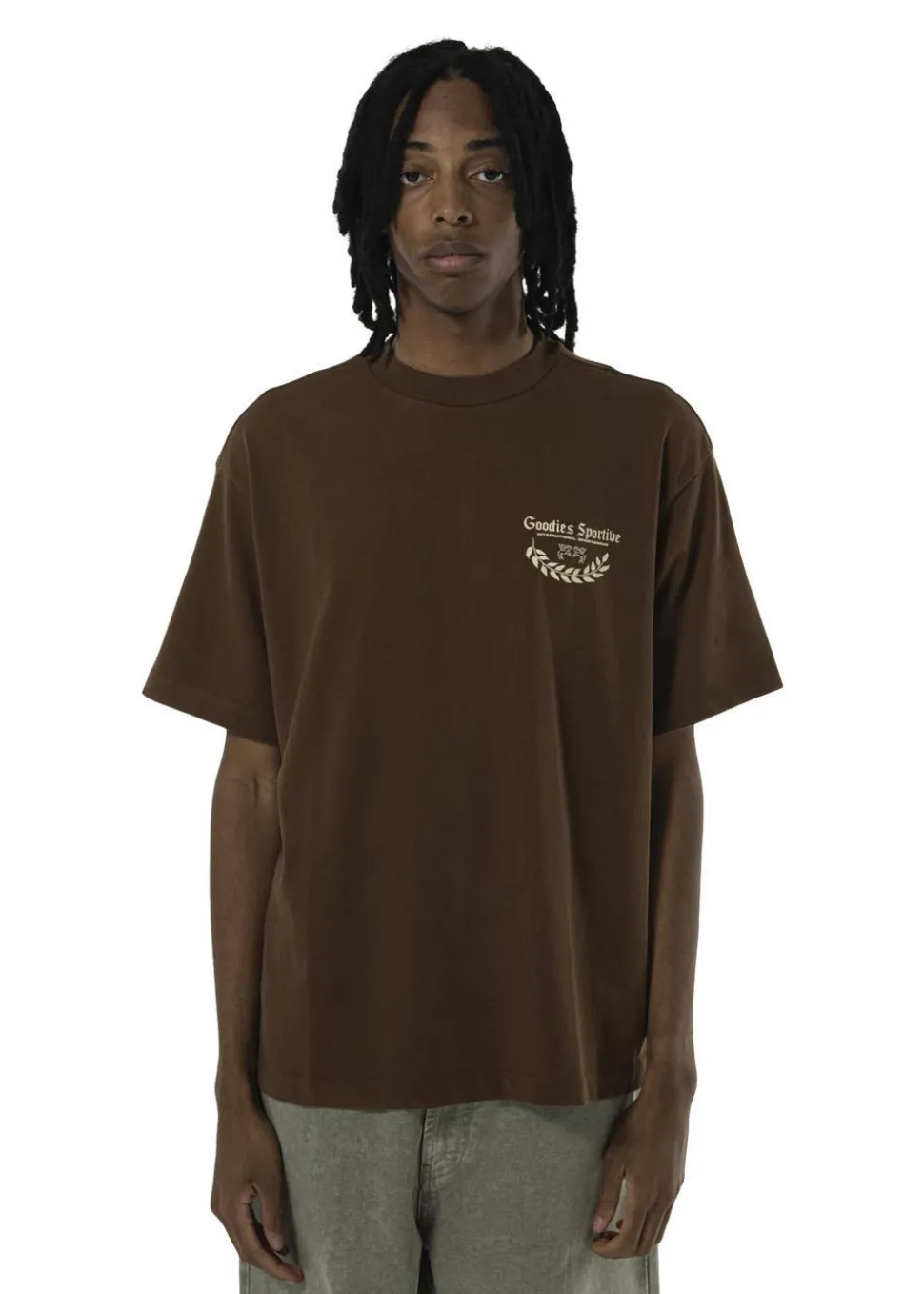CAESAR BROWN TEE