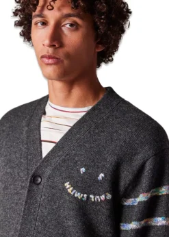 Cardigan Button Thru PS Happy