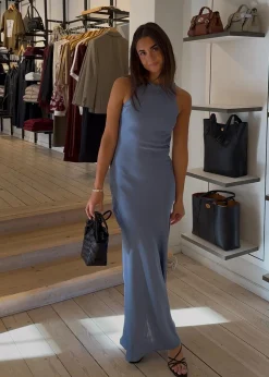 Celinie Heavy Sateen Dress