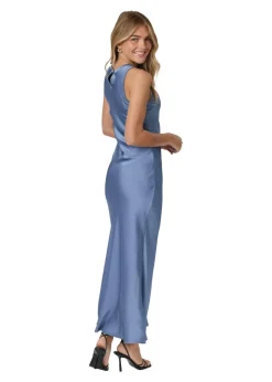 Celinie Heavy Sateen Dress