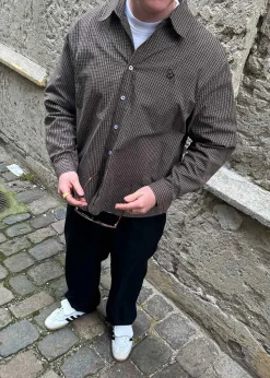 Checkered Shirt 'Brown'