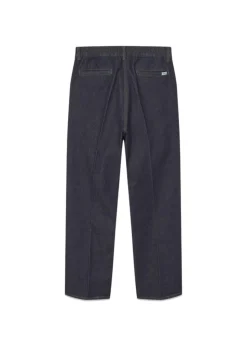 CLAY CREASED DENIM PANTS