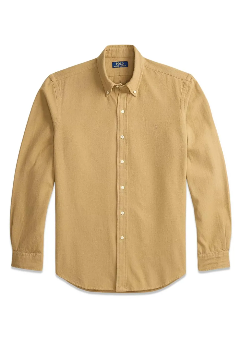 Custom Fit Brushed Flannel Shirt