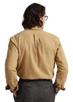 Custom Fit Brushed Flannel Shirt