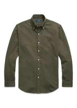 Custom Fit Brushed Flannel Shirt