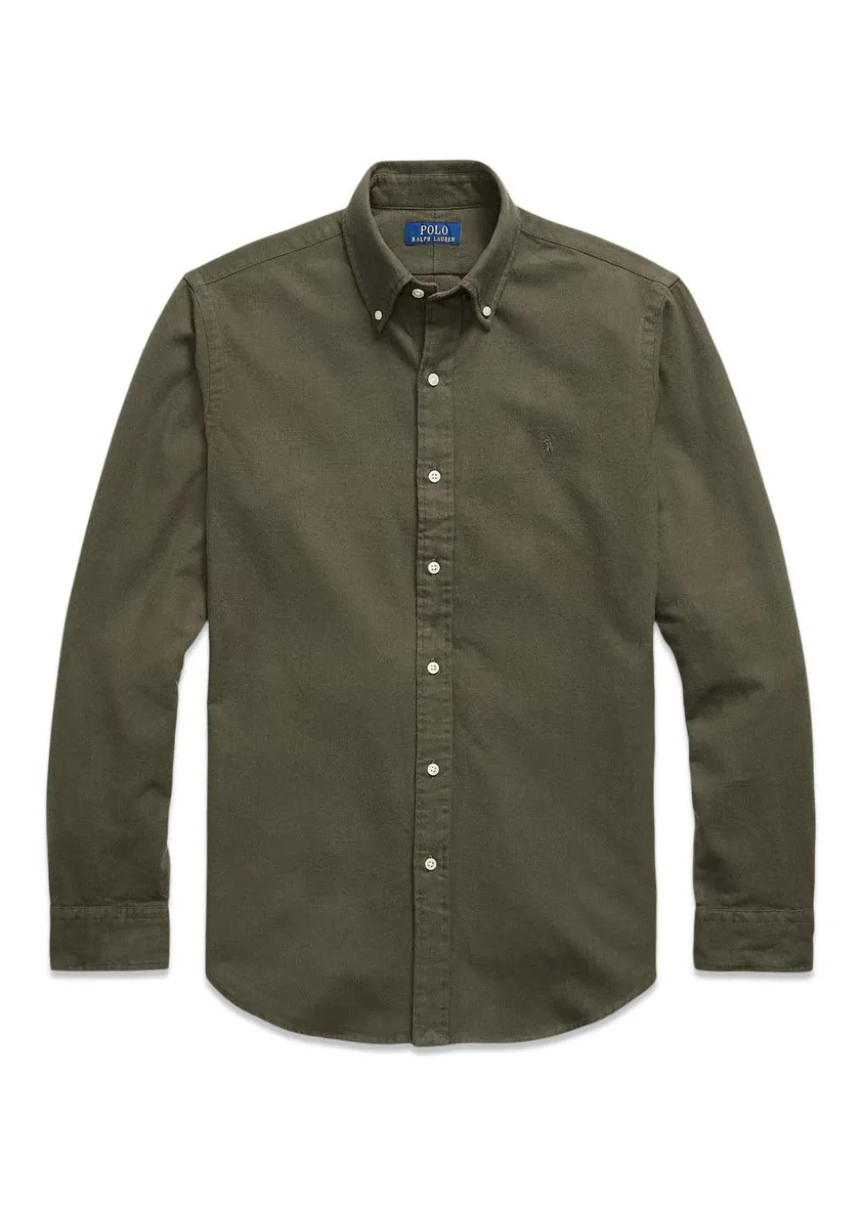 Custom Fit Brushed Flannel Shirt