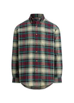 Custom Fit Plaid Performance Shirt