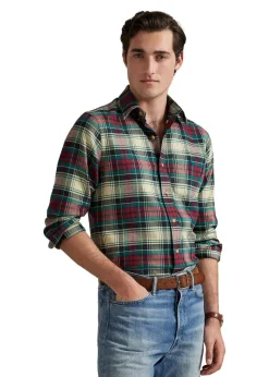 Custom Fit Plaid Performance Shirt