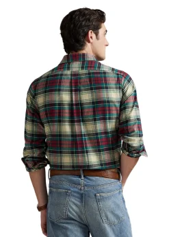 Custom Fit Plaid Performance Shirt