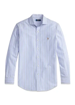 Custom Fit Striped Oxford Shirt
