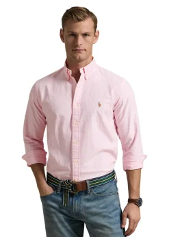 Custom Fit Striped Oxford Shirt