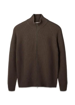 DELTA WOOL ZIP KNIT