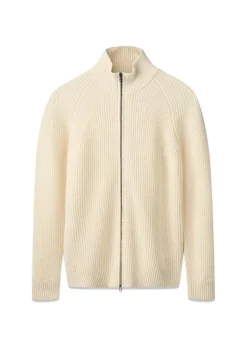 DELTA WOOL ZIP KNIT