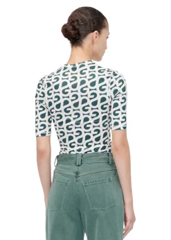 ELASTIC SHORT SLEEVE T-SHIRT