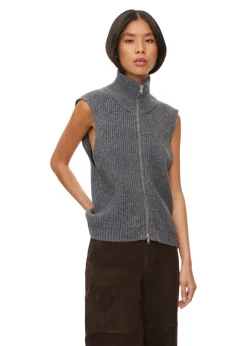 Fave Knit Zip Vest