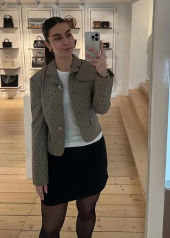 Flock Check Suiting Blazer