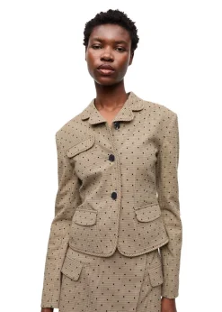 Flock Check Suiting Blazer