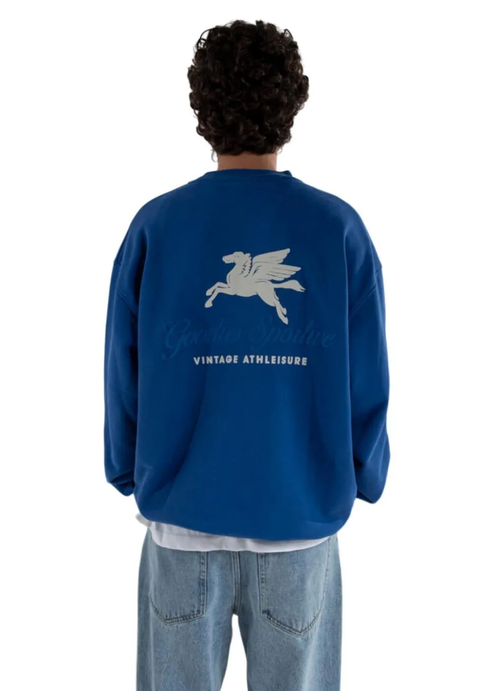 550G PREMIUM BLUE CREWNECK
