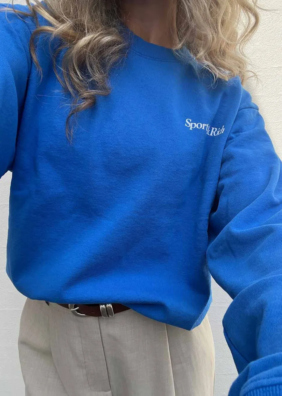 Health is Wealth Crewneck