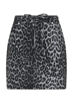 Henrietta Leopard Skirt