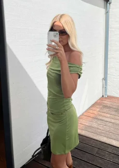 HimaMD off-shoulder dress