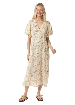 Illana Flower Print Dress