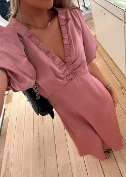 Illana Heavy Sateen Dress