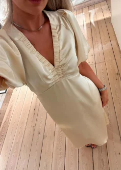 Illana Heavy Sateen Dress