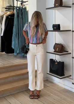 Isoldemd solid cropped jeans