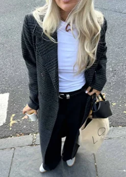 JuniperMD check coat