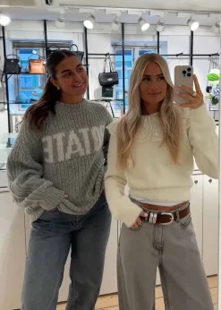 Knitted Logo Sweater