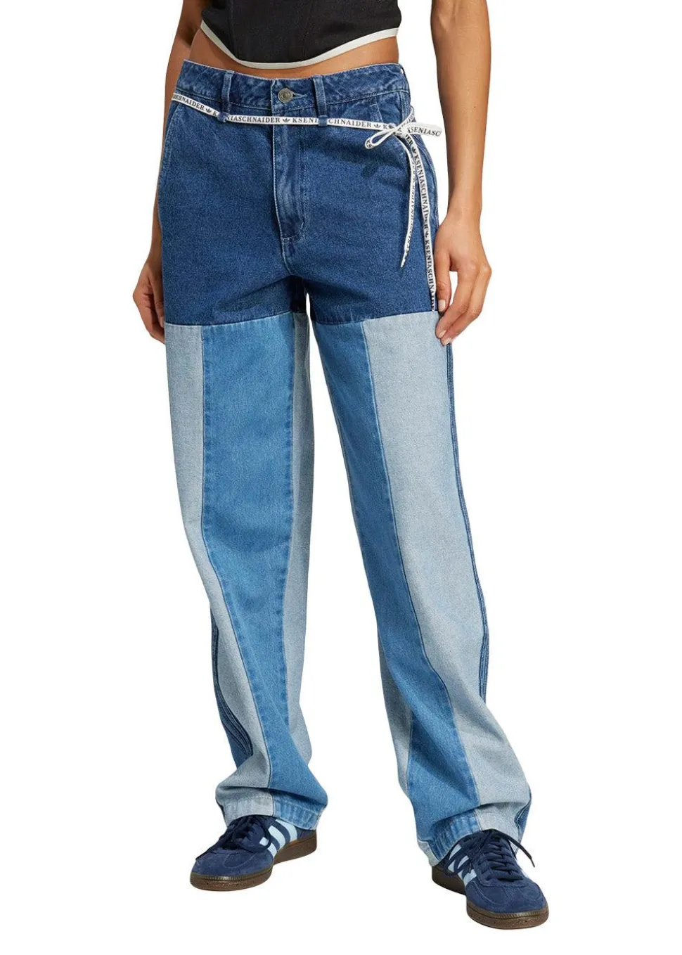 KSENIASCHNAIDER PATCHWORK JEANS