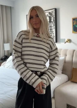 LineusMD stripe o-neck