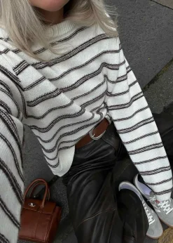 LineusMD stripe o-neck