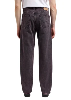 Loose Jeans Black Pink Overdye