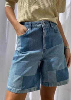 Maggie Patchwork Shorts