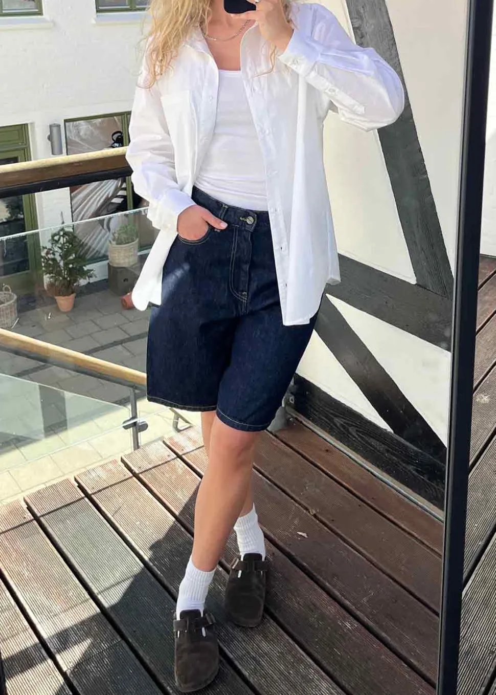 Maggie 90s Rinse Shorts