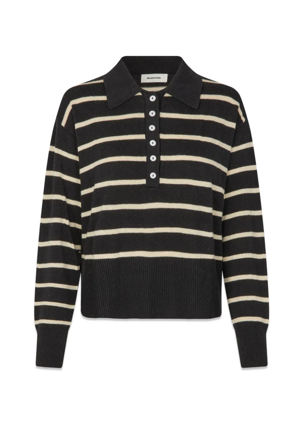 MalvaMD stripe polo