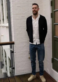 Manchester Cardigan Polo Colla