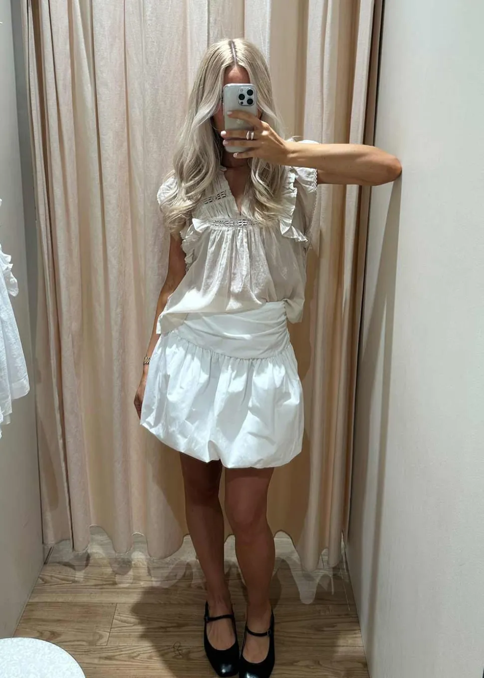 Margotmd poplin skirt