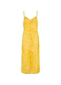 Napthalimd print strap dress