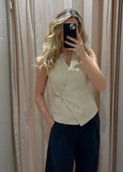 Samara Melange Waistcoat