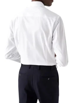 Slim Floral Effect Signature Twill Shirt