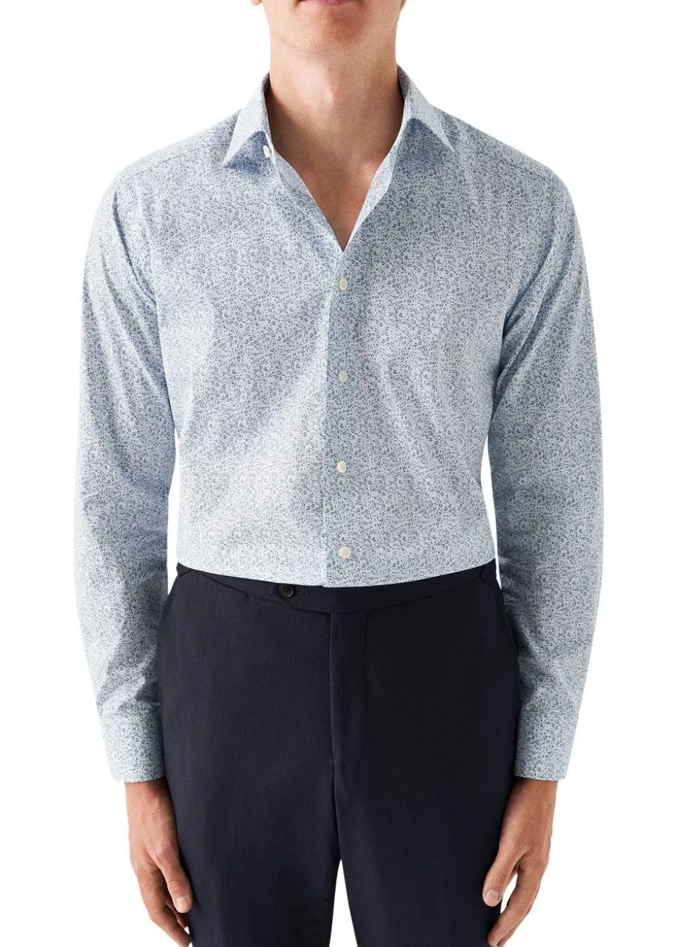 Slim Floral Print Shirt