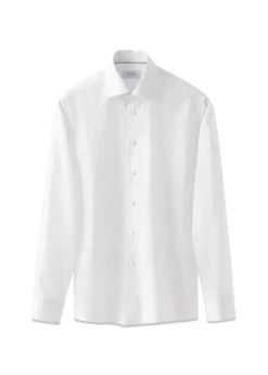 Slim Geometric Signature Twill