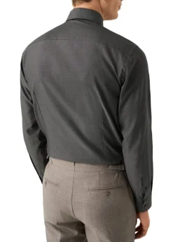 Slim Semi Solid Signature Dobby Shirt